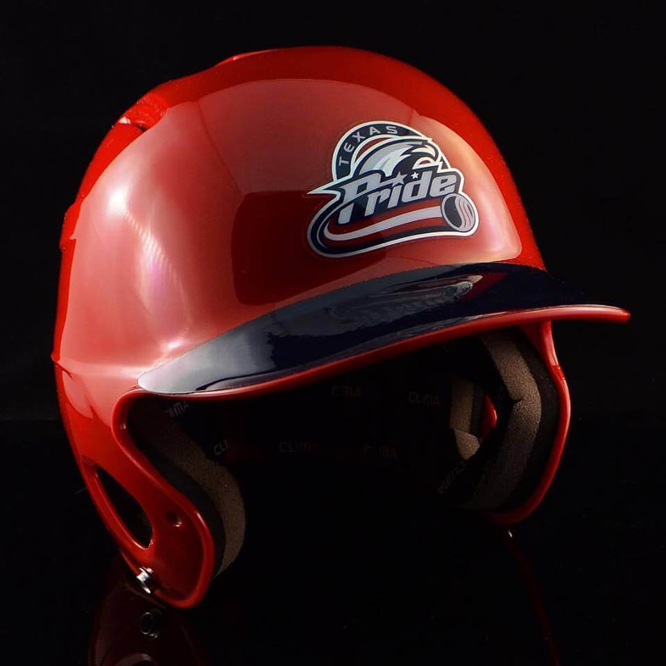 Baseball Helmet Decal