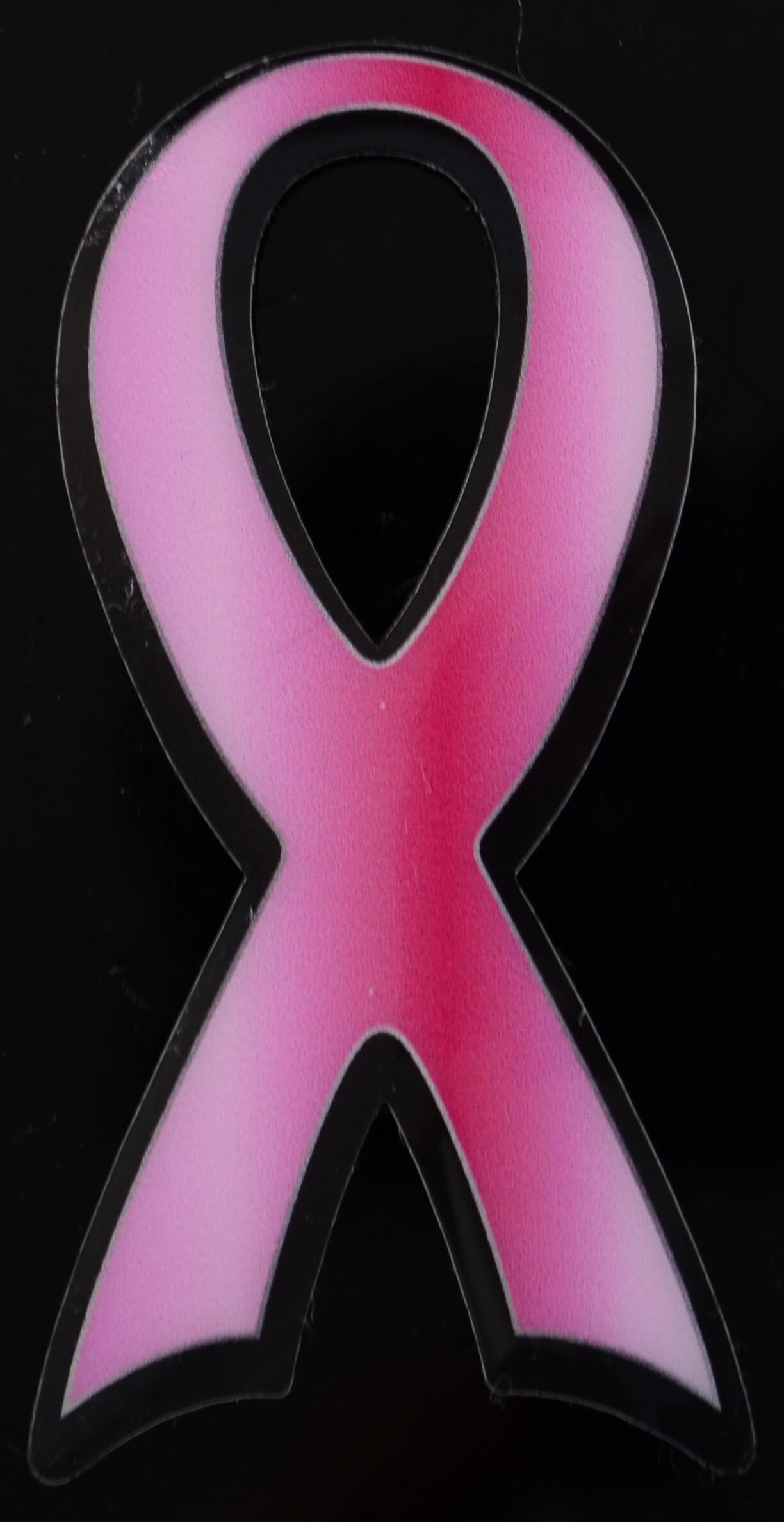 Breast Cancer Plain Pink Ribbon Magnet 