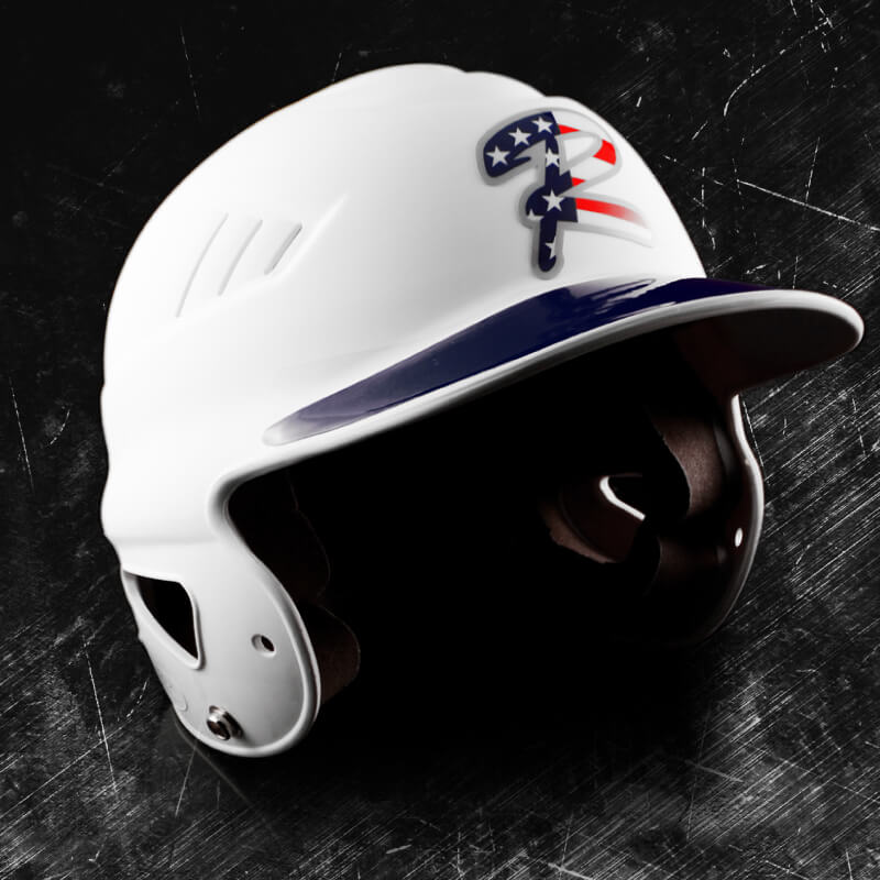 Helmet Award Stickers Sports Helmet Decal Broken Bat Baseball Softball Little 