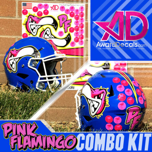 Pink-Flamingo Football Combo Kit