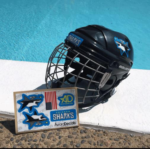 Hockey Helmet Decal Combo Kits