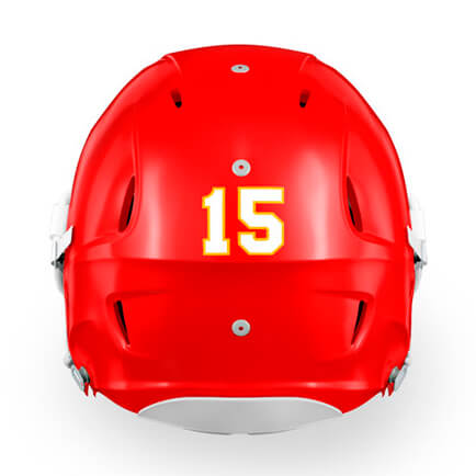 Helmet Number Decals - Die Cut