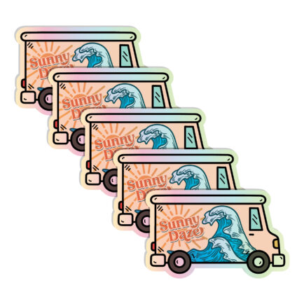 custom holographic stickers